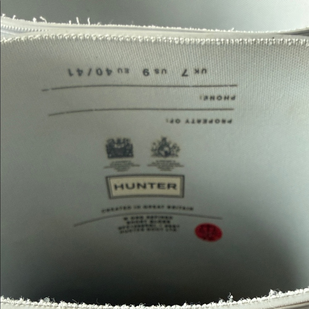 Hunter Light Gray Waterproof Boots - image 4